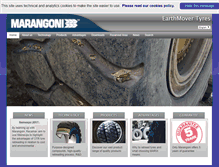 Tablet Screenshot of earthmover.marangoni.com